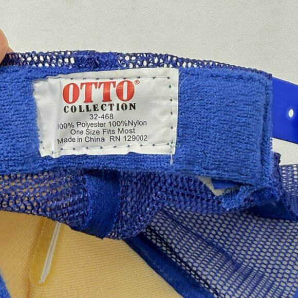 Vintage Otto Nintendo 8 Bit Game Themed Baseball Hat Pixel Trucker Mesh SnapBack - Picture 6 of 12